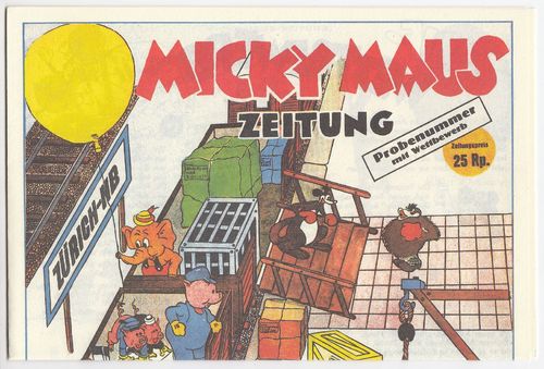 Micky Maus Zeitung Probenummer ND Zustand Z1