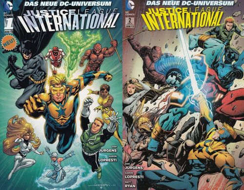 Justice League International Das neue DC-Universum 1+2 zus.