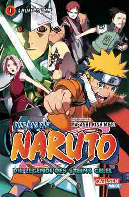 Naruto Die Legende des Steins Gelel [Nr. 0001]