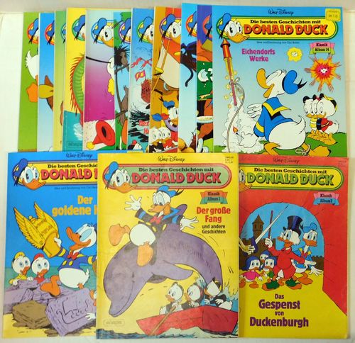 Besten Geschichten mit Donald Duck, Die [Jg. 1984-1999 ] [Nr. 1-14 zus.] [Zustand Z1-2/Z2]