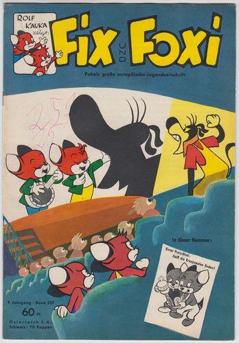Fix und Foxi [Jg. 1953-67] [Nr. 0257] [Zustand Z2]