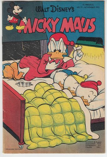 Micky Maus [Jg. 1953] [Nr. 0011] [Zustand Z2]