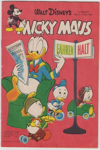 Micky Maus [Jg. 1954] [Nr. 0004] [Zustand Z2]