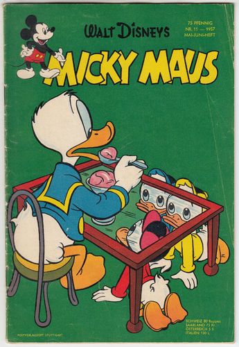 Micky Maus [Jg. 1957] [Nr. 0011] [Zustand Z2]
