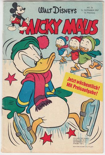Micky Maus [Jg. 1957] [Nr. 0026] [Zustand Z2]