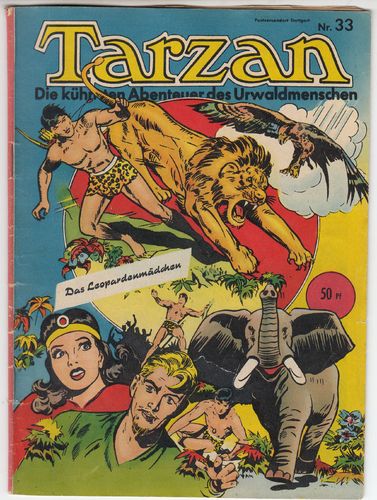 Tarzan [Jg. 1952-58] [Nr. 0033] [Zustand Z2]
