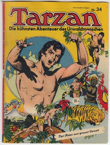 Tarzan [Jg. 1952-58] [Nr. 0034] [Zustand Z2]