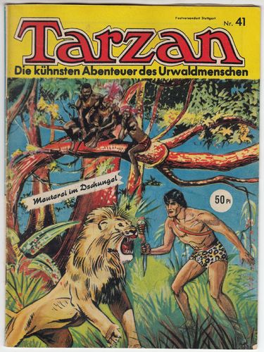 Tarzan [Jg. 1952-58] [Nr. 0041] [Zustand Z2]