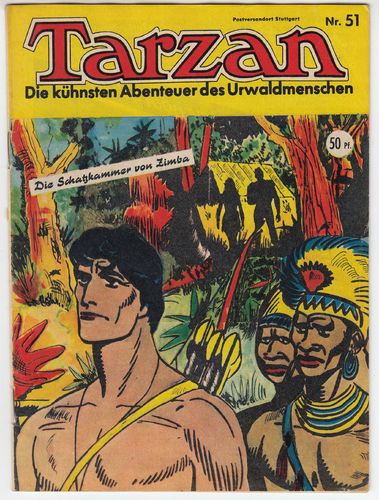 Tarzan [Jg. 1952-58] [Nr. 0051] [Zustand Z2]