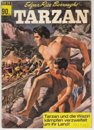 Tarzan [Jg. 1965-76] [Nr. 0020] [Zustand Z2-3]