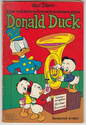 Tollsten Geschichten von Donald Duck, Die [Jg. 1965-heute] [Nr. 0008] [Zustand Z2]