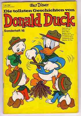 Tollsten Geschichten von Donald Duck, Die [Jg. 1965-heute] [Nr. 0016] [Zustand Z2]