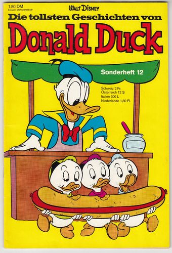 Tollsten Geschichten von Donald Duck, Die [Jg. 1965-heute] [Nr. 0012] [Zustand Z1-2]