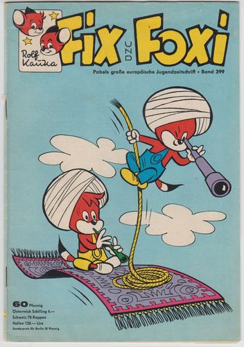 Fix und Foxi [Jg. 1953-67] [Nr. 0399] [Zustand Z2]