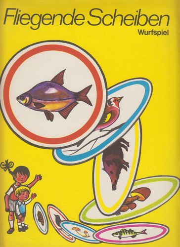 Bastelbogen Spiele - Fliegende Scheiben 1975 Z1