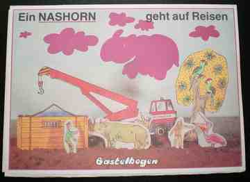 Bastelbogen verschiedene - Ein Naßhorn 1989 Z1
