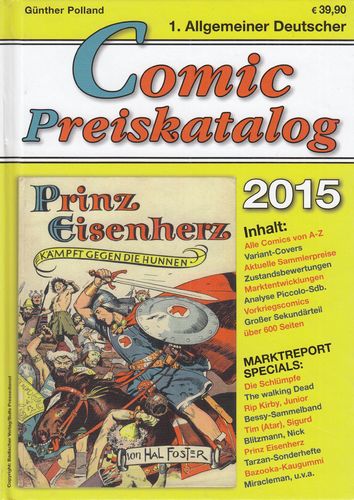 Comic Preiskatalog 2015