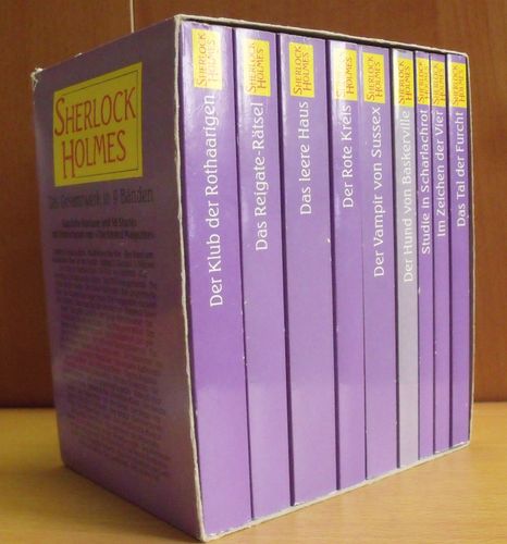 Sherlock Holmes - Das Gesamtwerk in 9 Bänden