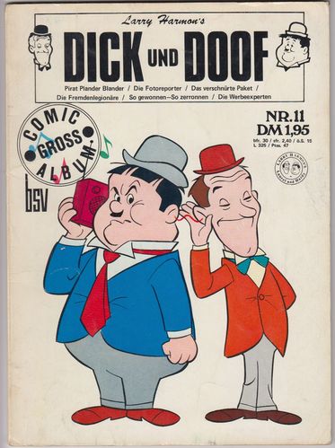 Dick und Doof [Jg. 1968-72] [Nr. 0011] [Zustand Z2]