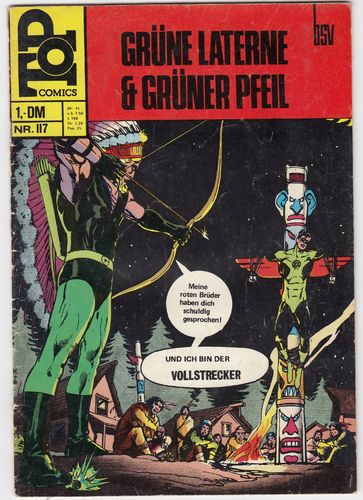 Top Comics [Jg. 1969-73] [Nr. 0117] [Zustand Z2] - Grüne Laterne