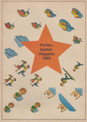 Bastelbogen Ferienbastelmagazin 1985 Z1