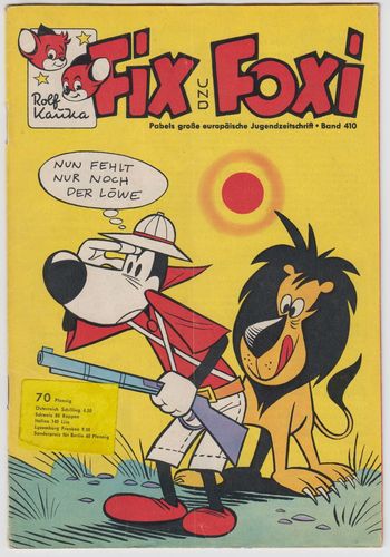 Fix und Foxi [Jg. 1953-67] [Nr. 0410] [Zustand Z2]
