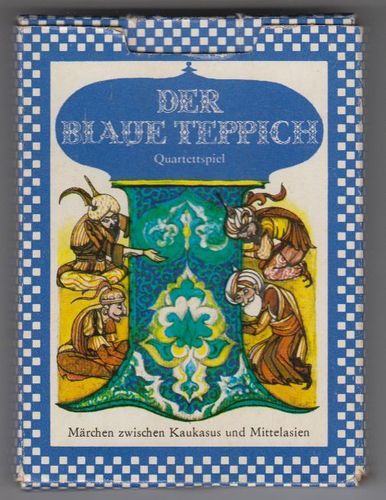 Der blaue Teppich - Quartettspiel [Jg. 1977] [Zustand Z1/1-2]