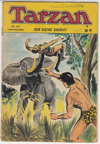 Tarzan [Jg. 1952-58] [Nr. 0167] [Zustand Z3]
