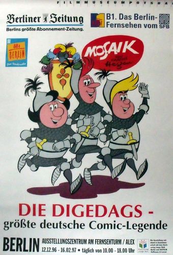Digedags Poster Fernsehturm 1996-1997 Z1-2