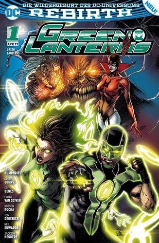 Green Lanterns DC Rebirth 1