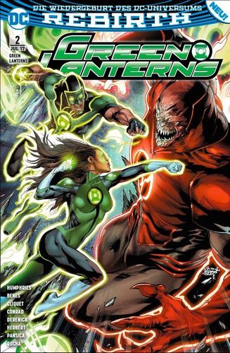 Green Lanterns DC Rebirth 2