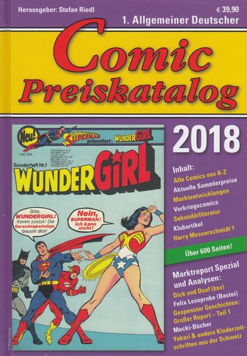 Comic Preiskatalog 2018
