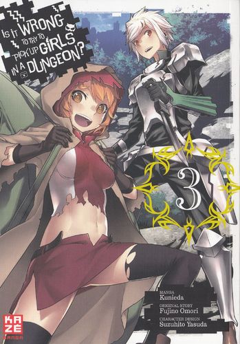 Is it Wrong to Try to Pick Up Girls in a Dungeon - Manga 3