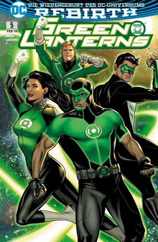 Green Lanterns DC Rebirth 5