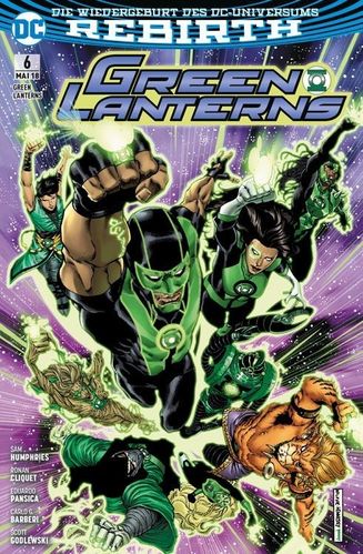 Green Lanterns DC Rebirth 6