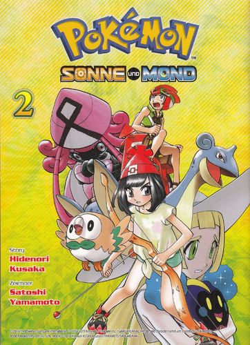 Pokemon Sonne und Mond - Manga 2