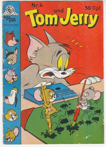 Tom und Jerry [Jg. 1955-58] [Nr. 0004] [Zustand Z2-3]