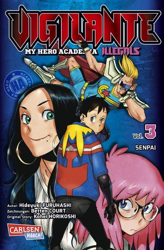 Vigilante - My Hero Academia Illegals - Manga 3