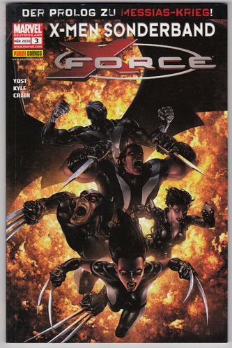 X-Men Sonderband X-Force 3 Z1