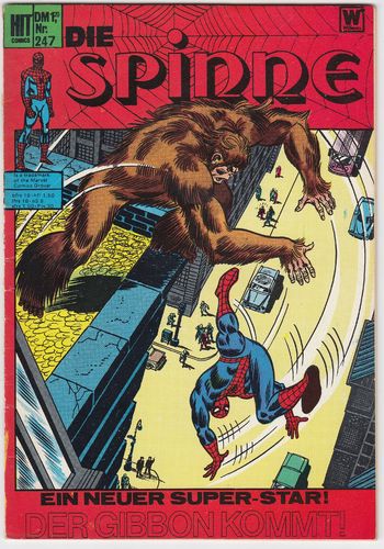 Hit Comics  [Jg. 1966-73] [Nr. 0247] [Zustand Z1-2] - Spinne