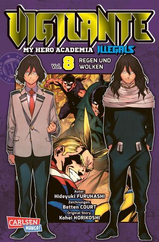 Vigilante - My Hero Academia Illegals - Manga 8