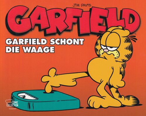 Garfield schont die Waage