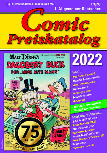 Comic Preiskatalog 2022 HC
