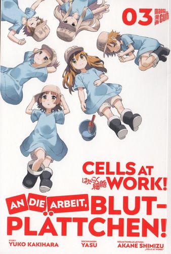 Cells at Work! An die Arbeit, Blutplättchen - Manga 3