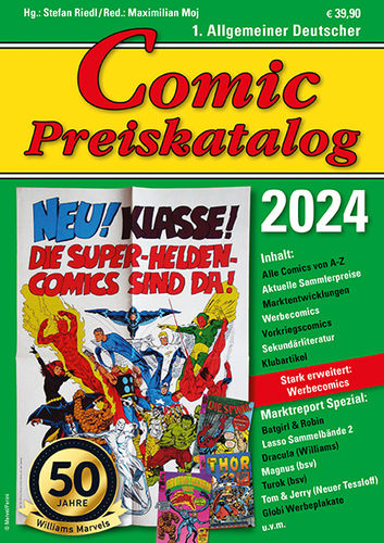 Comic Preiskatalog 2024 SC