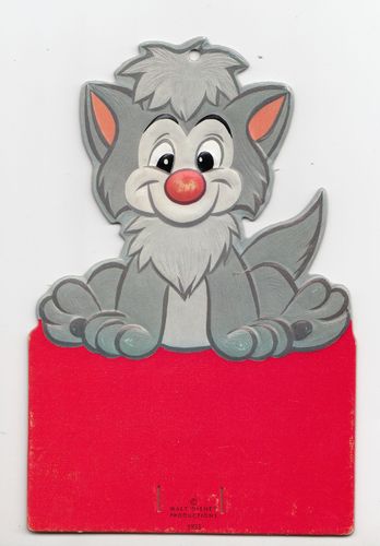 Walt Disney Kalenderhalter - Kleiner Wolf Zustand Z1-2