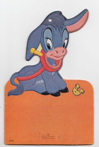Walt Disney Kalenderhalter - Kleiner Esel Zustand Z1-2